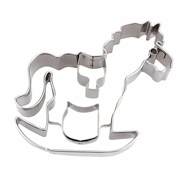StäDter PräGe-Ausstecher Schaukelpferd Ausstechform PläTzchenform PläTzchen 7 Cm-image