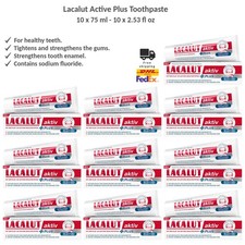 Lacalut Aktiv PLUS Toothpaste Enhanced Formul...