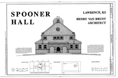 Spooner Hall,14th Street & Jayhawk Road,Lawrence,Douglas County,KS,Kansas,10