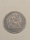 1872 Seated Liberty Half Dime 5c