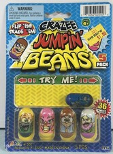 New Crazee Jumpin  Beans 5 Pack 500 Ja-ru Assorted Toy Flip And Trade 2010