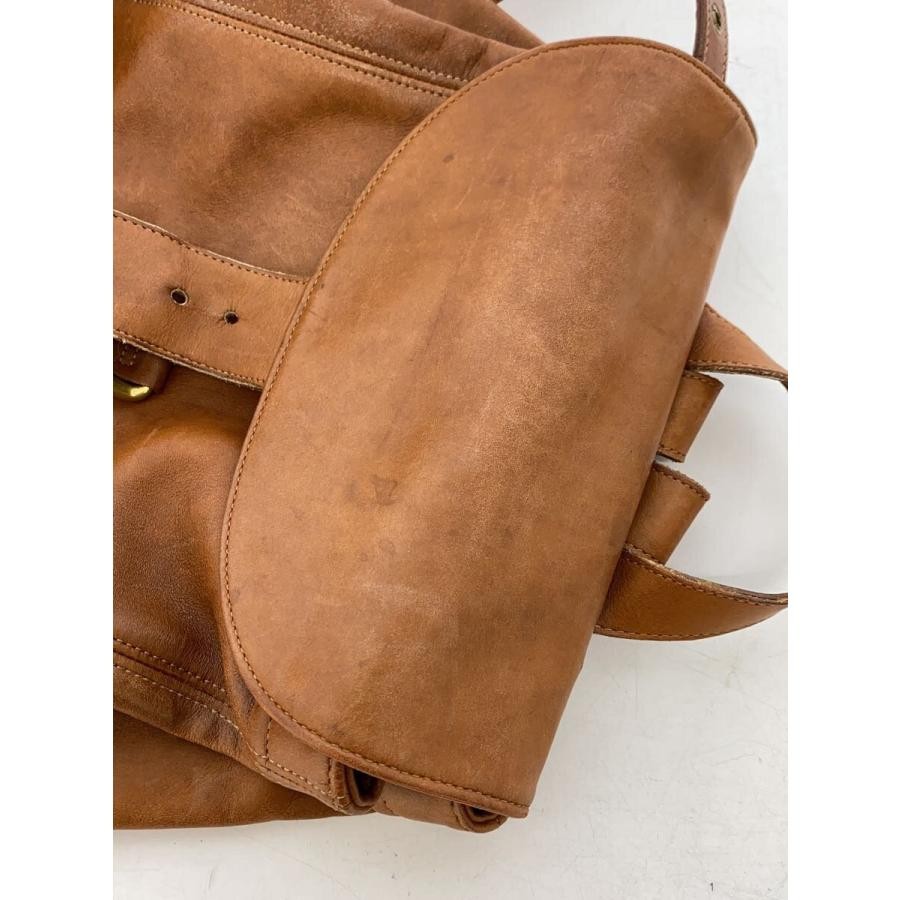 COACH Backpack Flap Leather Brown Versatile - image 7