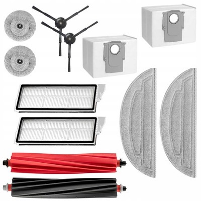 Zubehör Set Staubsauger Roborock S8 MaxV Ultra G20 Bürsten Filter Mop