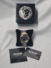 Versus by Versace Gold Band Wristwatches for sale | eBay