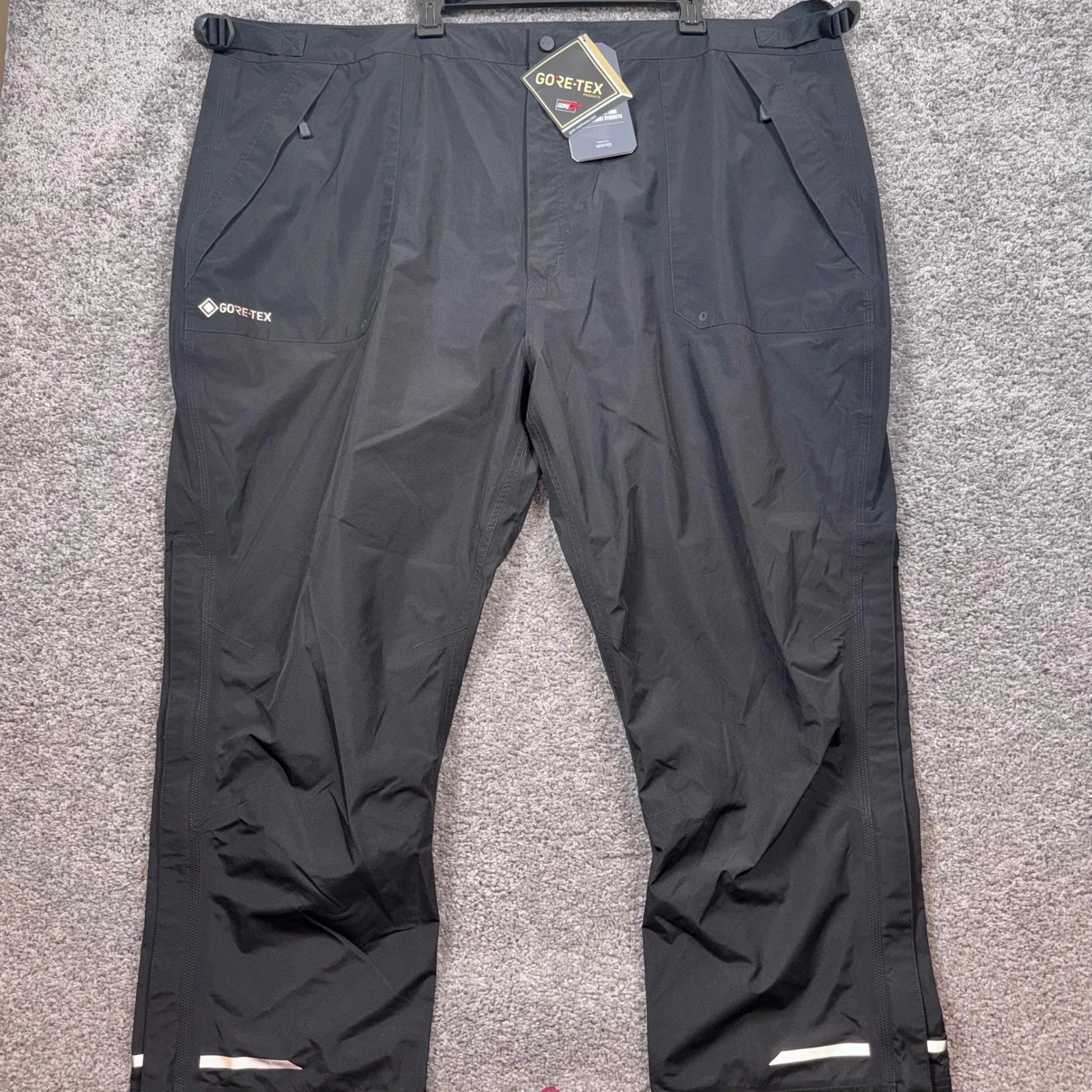 Carhartt Gore-Tex Pants Mens 4XL Relaxed Fit LWD Super Dux Waterproof Black NEW