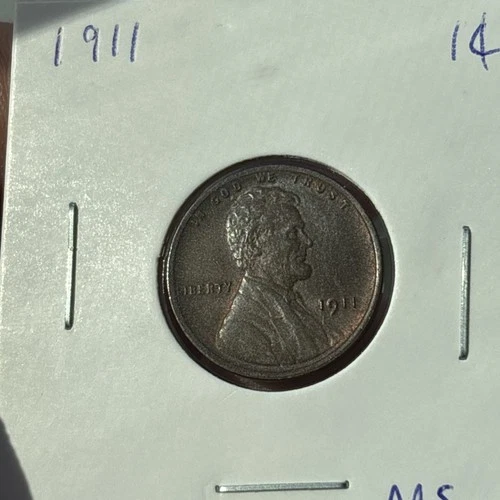 1911 Lincoln Cent ** Uncirculated ** Nice Color