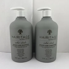 Hairitage Color Check Moisturizing Shampoo and Conditioner Set, 13oz each