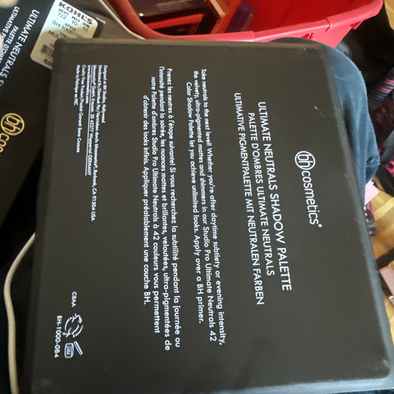 Bh Cosmetics Studio Pro Eyeshadow Palette Ultimate Neutrals Brand New No Box