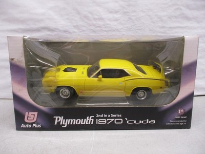 First Gear Auto Plus 1970 Plymouth Cuda 1/25
