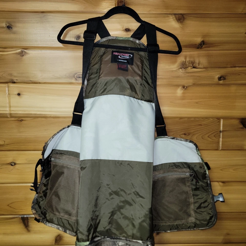 Whitewater Realtree Pro Series ap Camo Duck Turkey Hunting Gun Vest XL/XXL - Image 4 of 4