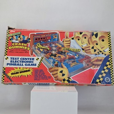 Vintage Crash Dummies Electronic Test Center TYCO Flipper 1991