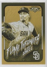 2022 Topps Fire Flame Throwers Gold Minted Blake Snell #FT-15 0nr3