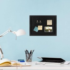 Image of Black Cork Boards with Black MDF Frame