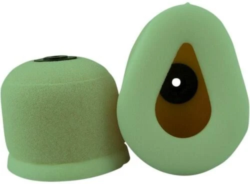 Filtro de aire de espuma sin trabajo #2408 Kawasaki KLX140/KLX140L preengrasado 99-4224 90-2408 Foto 2 de 4