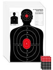 10 Pack 23x35 Inch Shooting Targets, Silhouette Paper Target, for Shooting Range