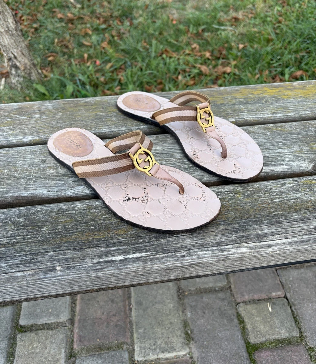 Gucci Striped Sandals for Women for sale | eBay