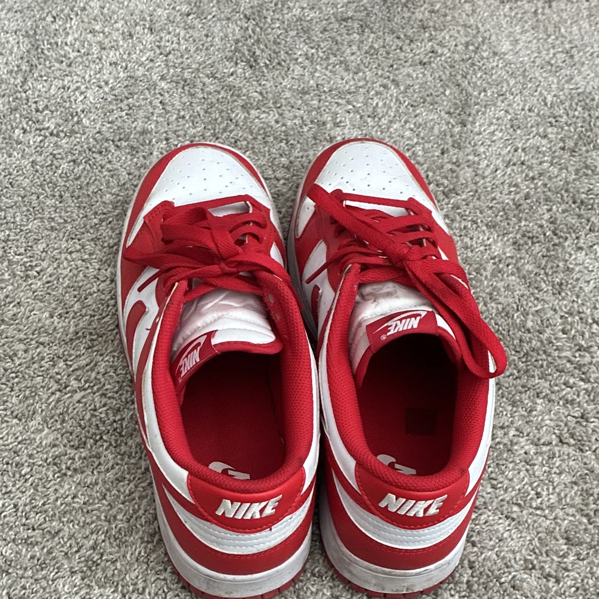 Preços baixos em Nike Dunk High Red/White | eBay