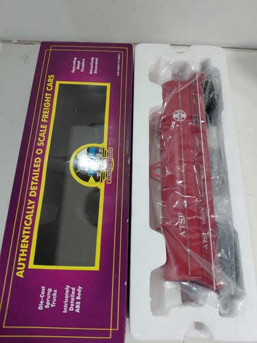 MTH 20-984348 Calibre O Modelo Ferrocarril Santa Fe Cargado Cubierta Bobina Coche con Caja | Zustand: Used