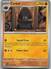Carkol 119/217 Common Ascended Heroes Pokemon Near Mint