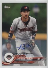 2018 Topps Pro Debut Auto Anderson Tejeda #12 Auto 0l2