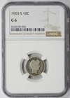1903-S Barber Dime Silver 10C Good G 6 NGC