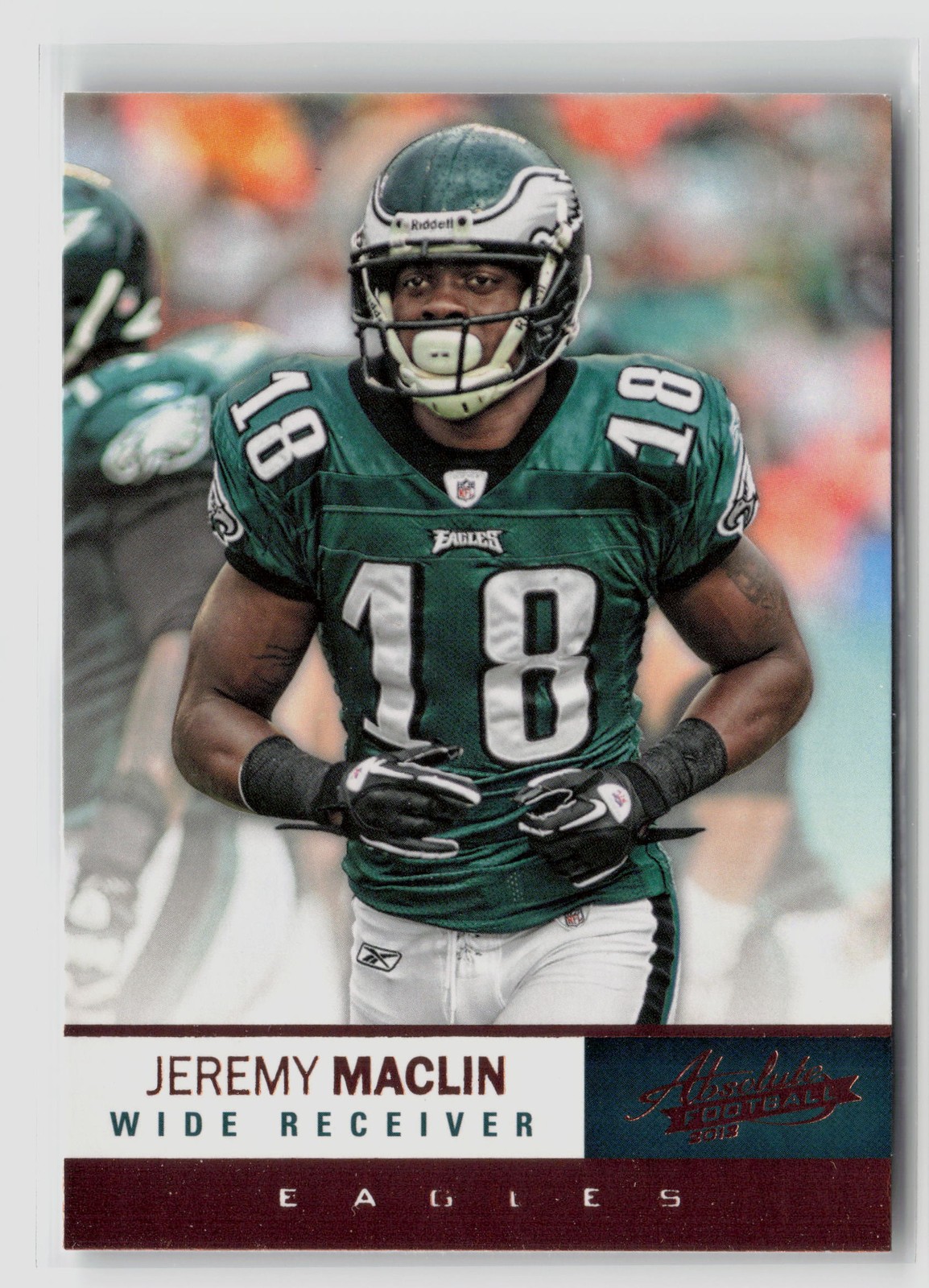 JEREMY MACLIN #75 2012 PANINI ABSOLUTE EAGLES
