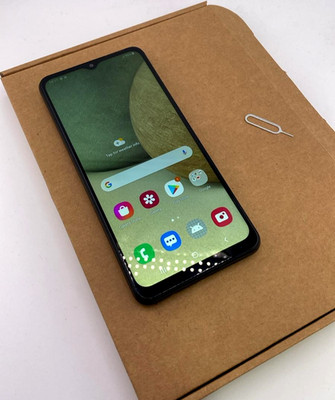 Samsung Galaxy A12 64GB - Dual SIM - Android entsperrt - sehr guter Zustand schwarz - UK