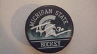 TREY AUGUSTINE Michigan State Spartans Autographed Hockey Puck Signed