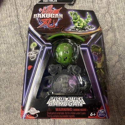 Bakugan Special Attack Trox Action Figure New In Package 