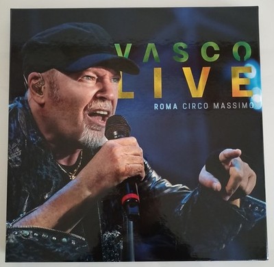 Vasco Rossi - Vasco Live Roma Circo Massimo - (Box 4 Vinyls) Limitiert; nummeriert