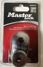 Master Lock 262dat Chrome Lug Nut Style Spare Tire Lock Master Lock 262dat Chrome Lug Nut Style Spare Tire Lock