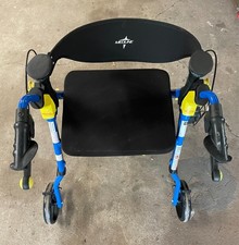 Medline Empower Premium Rollator Rolling Walker Blue MDS86845BM Local Pickup