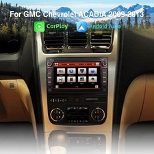 Autoradio Android Auto CarPlay BT FM/AM GMC Yukon Chevrolet Chev Buick AHD DAB