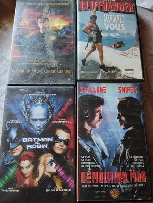 Konvolut VHS Schwarzenegger Und Stallone  
