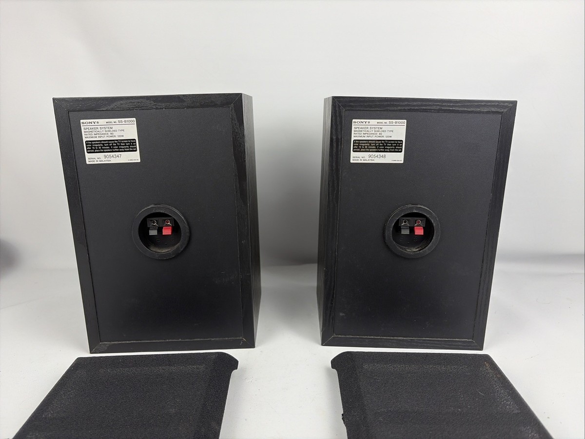 Sony SS-B1000 Bookshelf Speakers | eBay