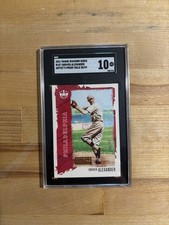 2022 DIAMOND KINGS ARTIST'S PROOF GROVER ALEXANDER #/49 SGC 10