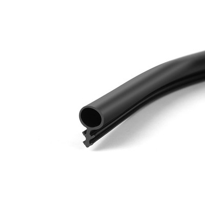 Windows Kerf Weather Stripping Seal Strip, Bulb Bubble Kerf Mount, TPE Flange
