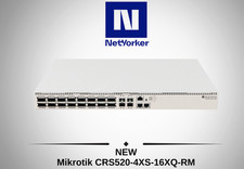 NEW Mikrotik CRS520-4XS-16XQ-RM Managed Switch -Fast Shipping