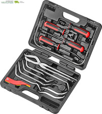 Brake Service Kit 14-piece Professional Drum Brake Tool Set Wbrake Lining Gaug Brake Service Kit 14-piece Professional Drum Brake Tool Set Wbrake Lining Gaug