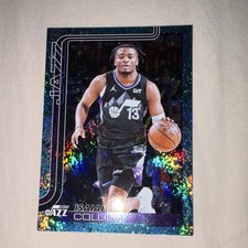 Topps 2025-26 Parallel Isaiah Collier Utah Jazz #133 Basketball Trading Card