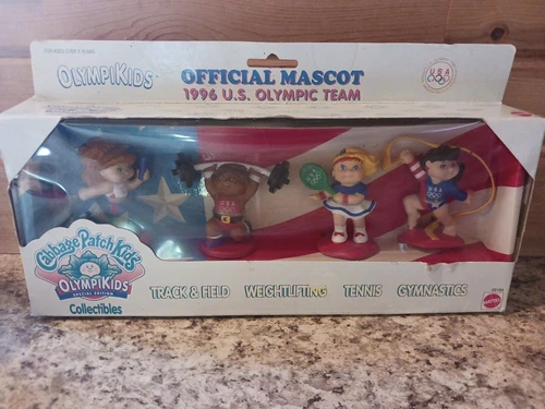 Cabbage Patch Kids Olympikids Special Edition 1996 Olympic Team Set of 4 SEALED