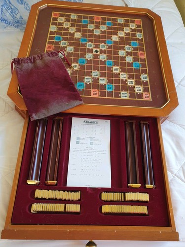 Scrabble Franklin Mint édition Collector 1996 - Jeu Neuf Scellé