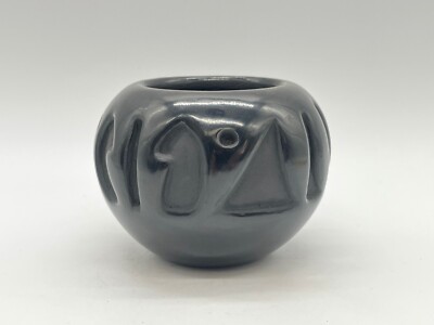 Native American Santa Clara Pottery Bowl Yolanda Velarde | eBay
