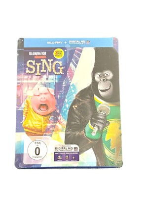 Sing (2D) Limited Steelbook [Blu-ray] [Limited Edition] | DVD | Zustand NEU
