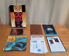 Ultima VIII Chronicle Pagan Origin CD ROM Disc PC 1994 Big Box Game CIB Coin Map