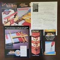 Lot 6 Catalog 1996 INCRA Intelli-Fence-Jig Ultra-Rules-Tools Router Shaper Wood