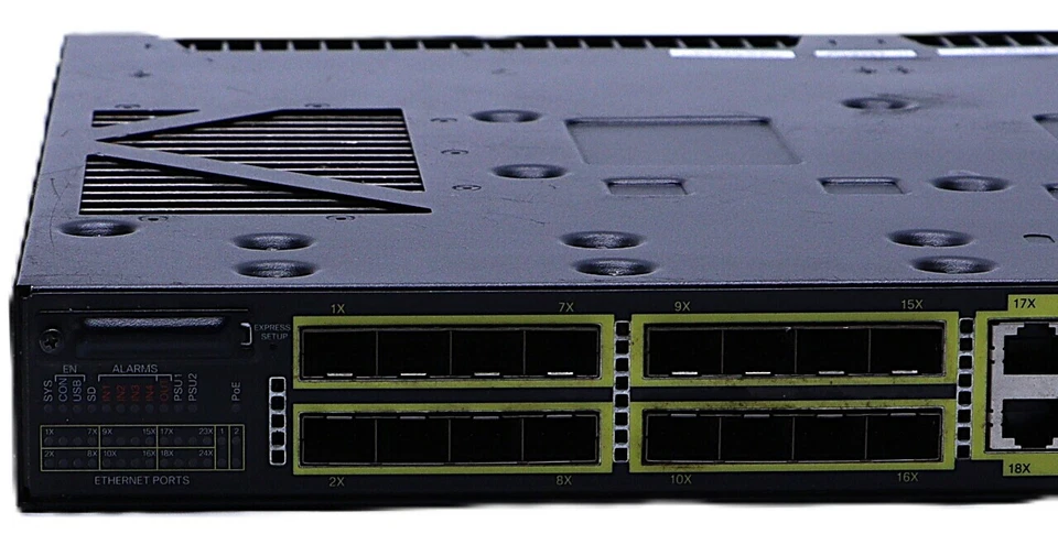 CISCO IE 3010 SWITCH SERIES IE-3010-16S-8PC V02 INDUSTRIAL ETHERNET - Image 3 of 4
