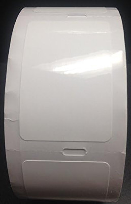 Oil Change Reminder Labels - Blank White 500 per Roll (Static Cling Material) (G