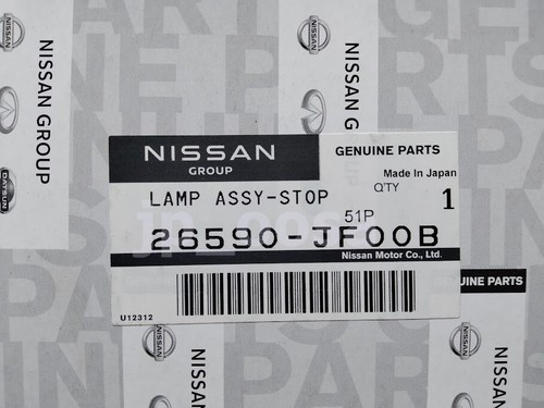 Nissan Genuine OEM GT-R Third Brake Light 26590-JF00B High Mount Stop Lamp - Picture 4 of 13