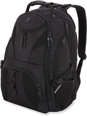 SwissGear 1900 Scansmart TSA 17-Inch Laptop Backpack Black 19-Inch  Black/Black | eBay